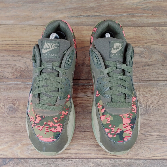 Nike Air Max 90 Digi Camo Olive - Picture 7 of 15